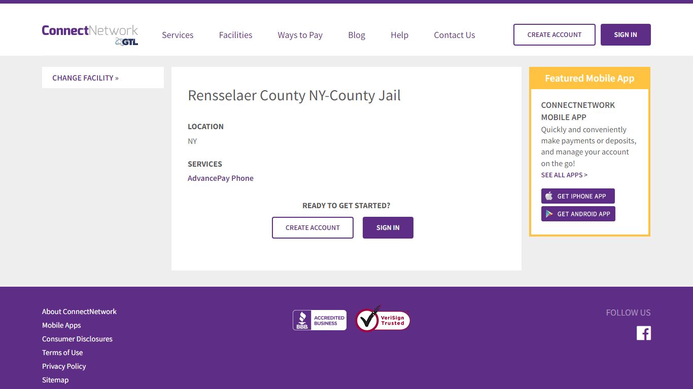 Rensselaer County NY-County Jail | ConnectNetwork